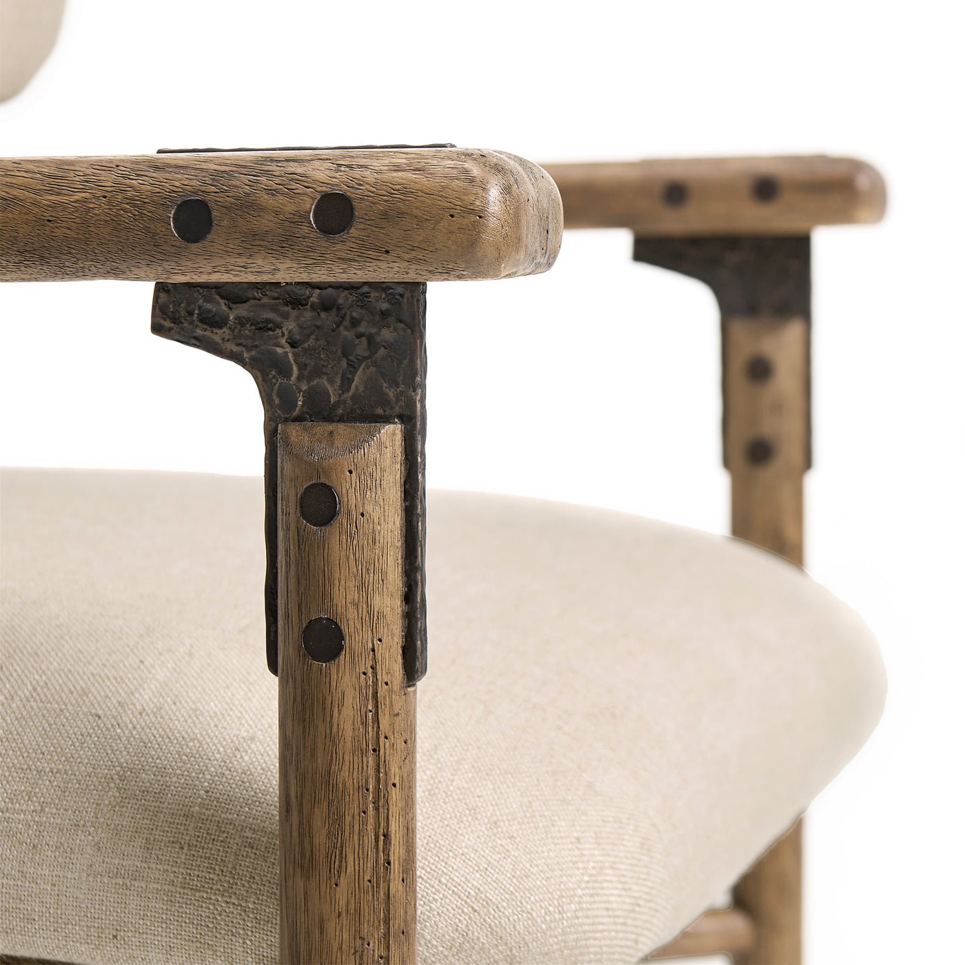 Stone Ridge Upholstered Dining Arm Chair - Jonathan Charles