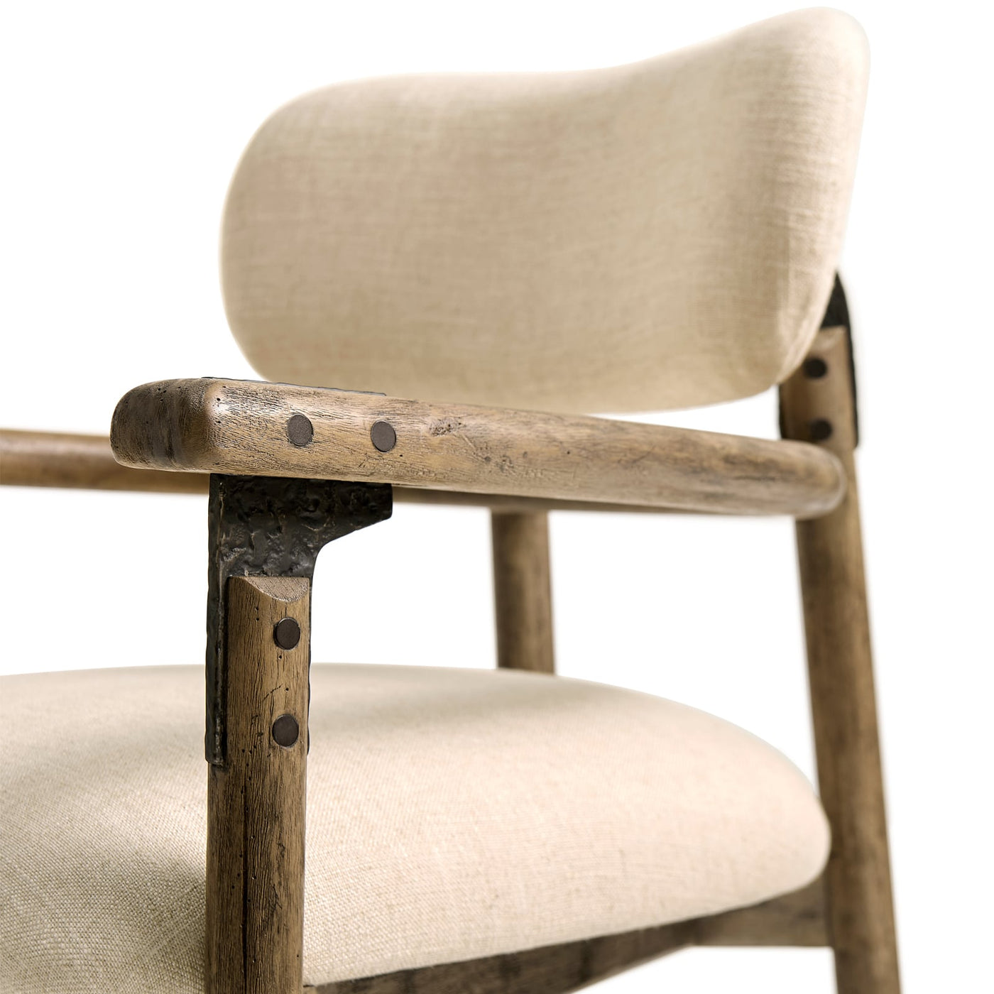 Stone Ridge Upholstered Dining Arm Chair - Jonathan Charles