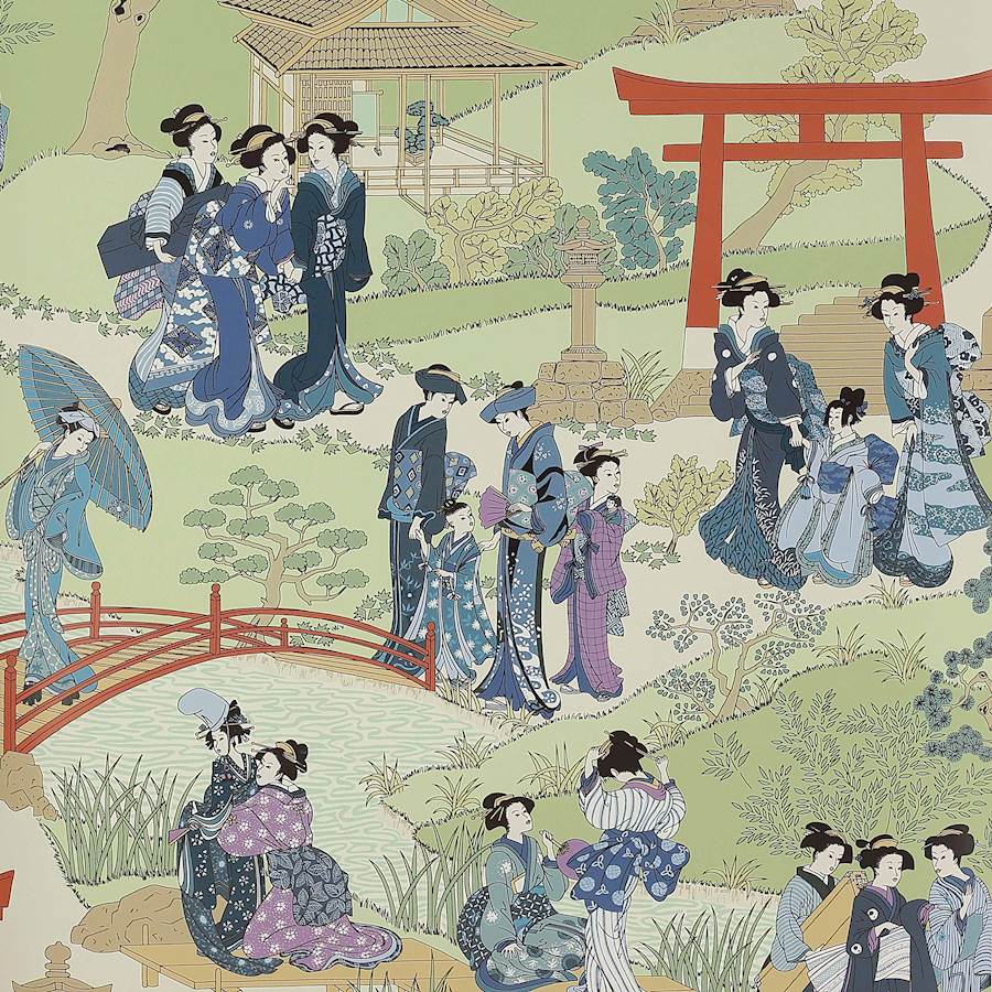 Geishas Tapet