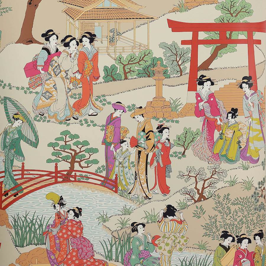 Geishas Tapet