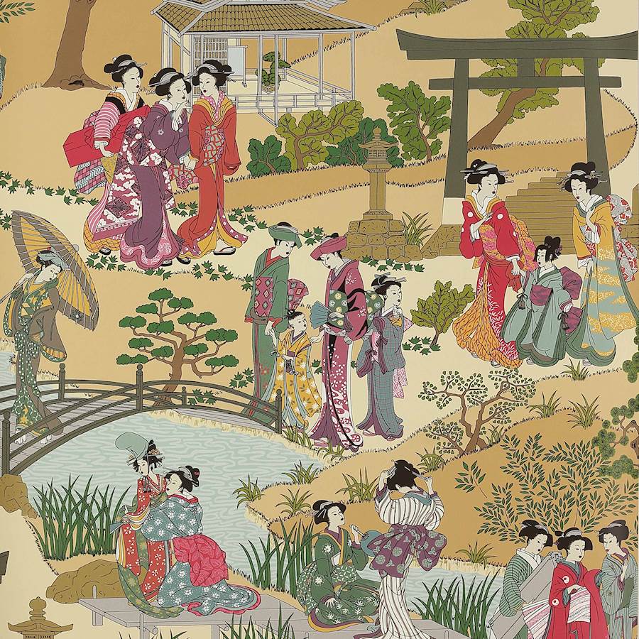Geishas Tapet