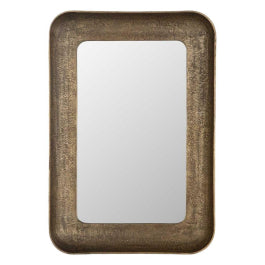 Alvaro Antique Brass Mirror - undefined