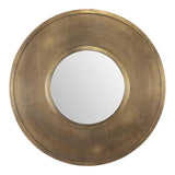 Axel Round Brass Mirror - undefined