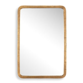 Vestry Antique Brass Mirror - undefined