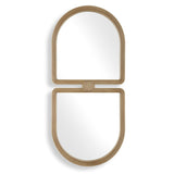 Jacques Art Deco Gold Mirror - undefined