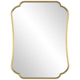 Athena Brushed Brass Mirror - undefined