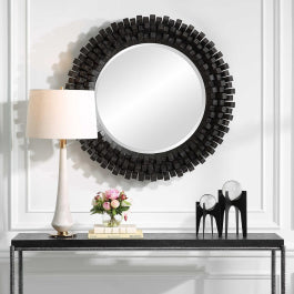 Circle Of Piers Round Mirror - undefined