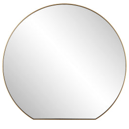 Cabell Small Brass Mirror - undefined