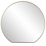 Cabell Small Brass Mirror - undefined