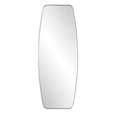Caspian Curved Black Dressing Mirror - undefined