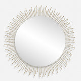 Aga Round Gold Mirror - undefined