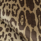 Velours Leopard 10 — Nobilis -kangas