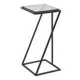 Chamber Square Side Table in Black - Keiichi