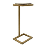 Myra Antique Gold Side Table - Keiichi