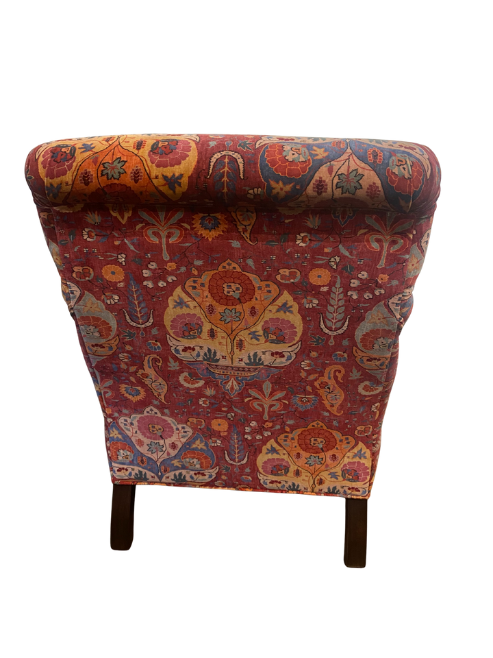 Bentley Fåtölj i Darya Velours Grenat