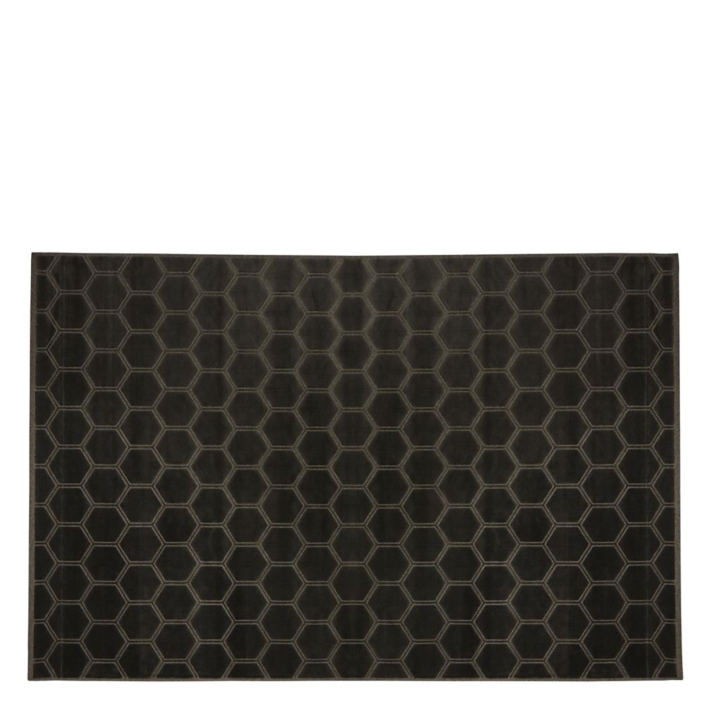 Manipur Espresso matta från Designers Guild — detalj