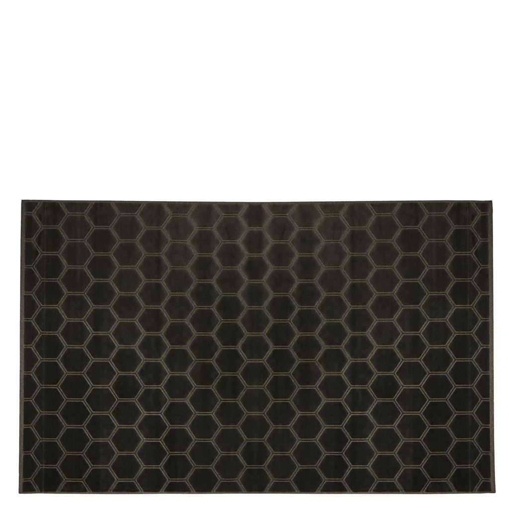 Manipur Espresso matta från Designers Guild — detalj