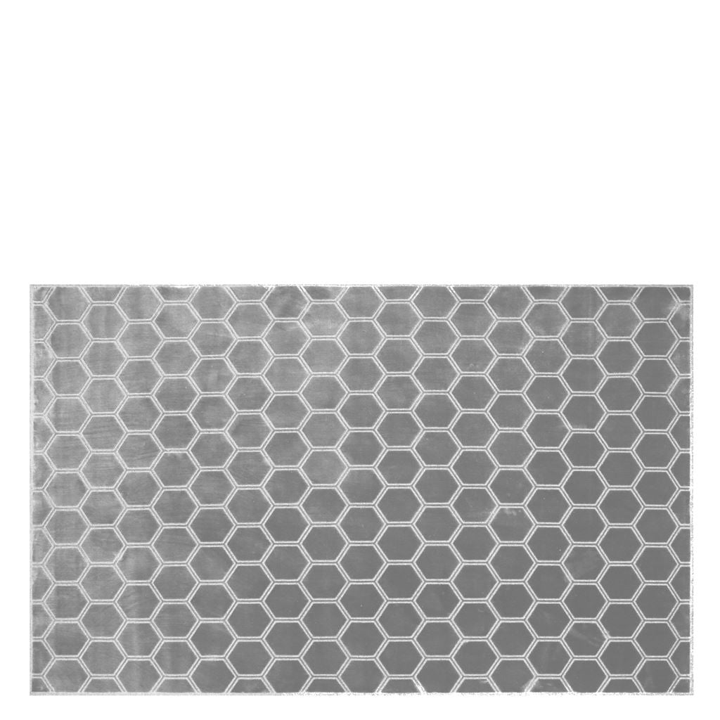 Manipur Silver matta från Designers Guild — detalj