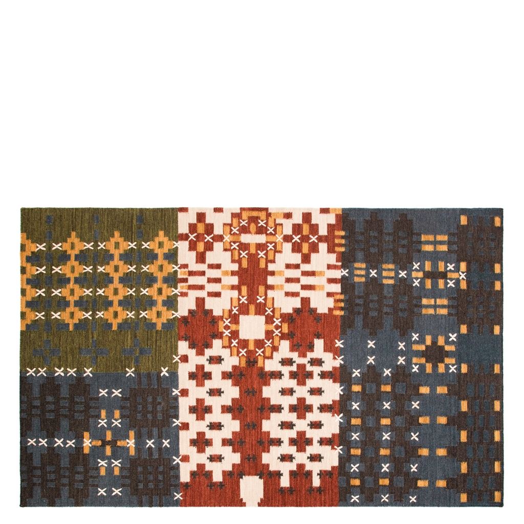 Firle Rosewood matta från Designers Guild — detalj