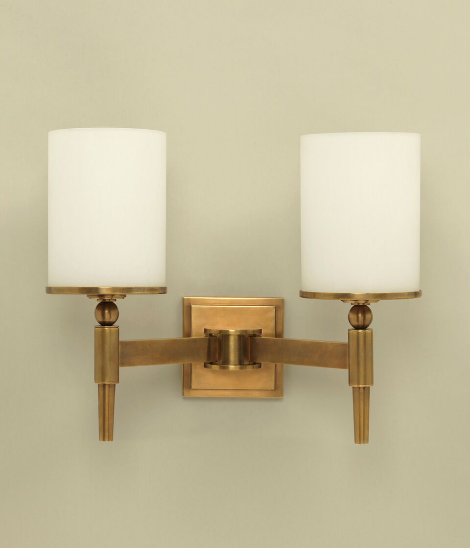 Candover Vägglampa Dubbel
