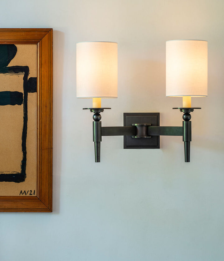 Candover Vägglampa Dubbel