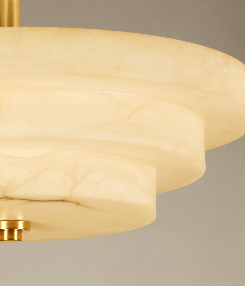 Pershore Alabaster Taklampa Large
