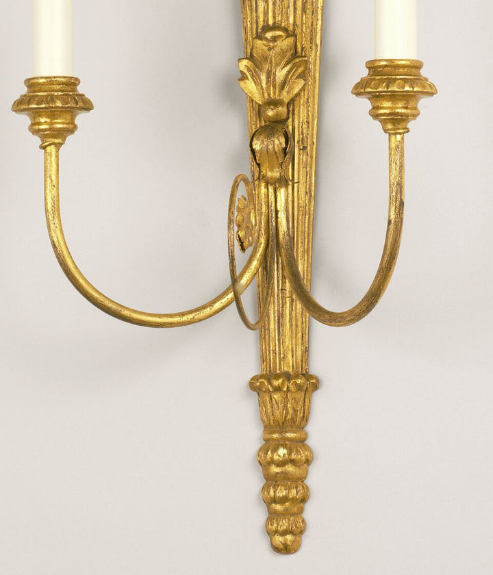 Saltram Giltwood Vägglampa