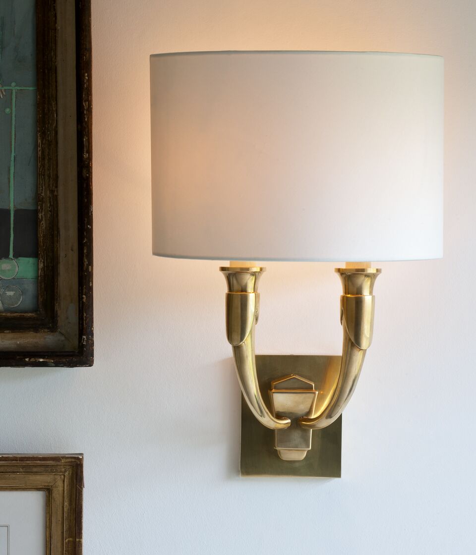 French Horn Vägglampa