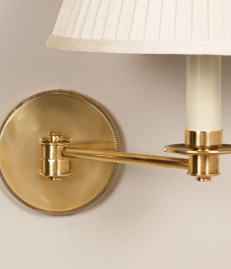 Cromer Swing Arm Vägglampa Enkel