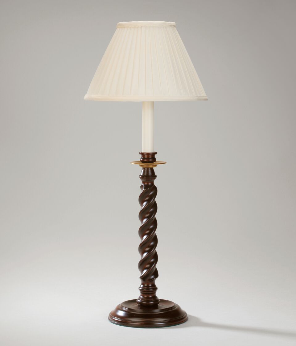 Barley Twist Candlestick Bordslampa