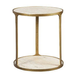 Clench Brass Side Table - undefined