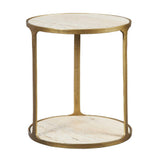 Clench Brass Side Table - undefined