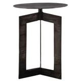 Deltoid Gunmetal Accent Table - undefined