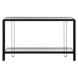 Shadow Black Iron Console Table - undefined
