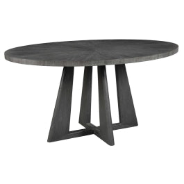 Pulsar Oval Grey Walnut Dining Table - undefined