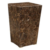 Poe Marble Accent Table - undefined