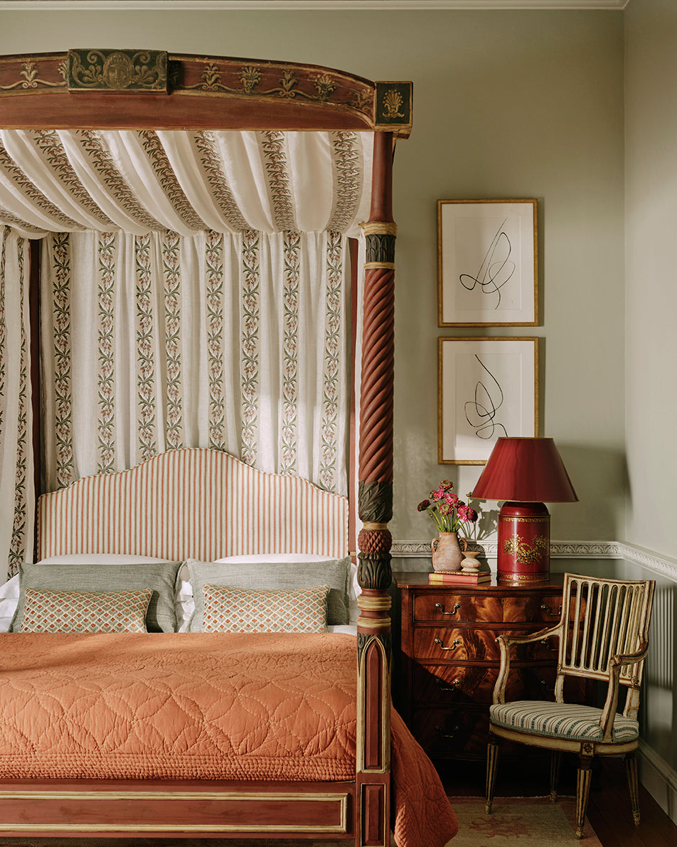 Greenwood miljöbild — Colefax & Fowler tyg