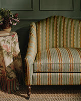 Silvano Stripe miljöbild — Colefax & Fowler tyg