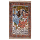Kashmir silke 189x119 cm