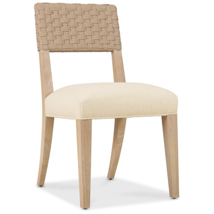 Hooker Furniture Timeless Rattan Back Side Chair - Hooker Furnishings