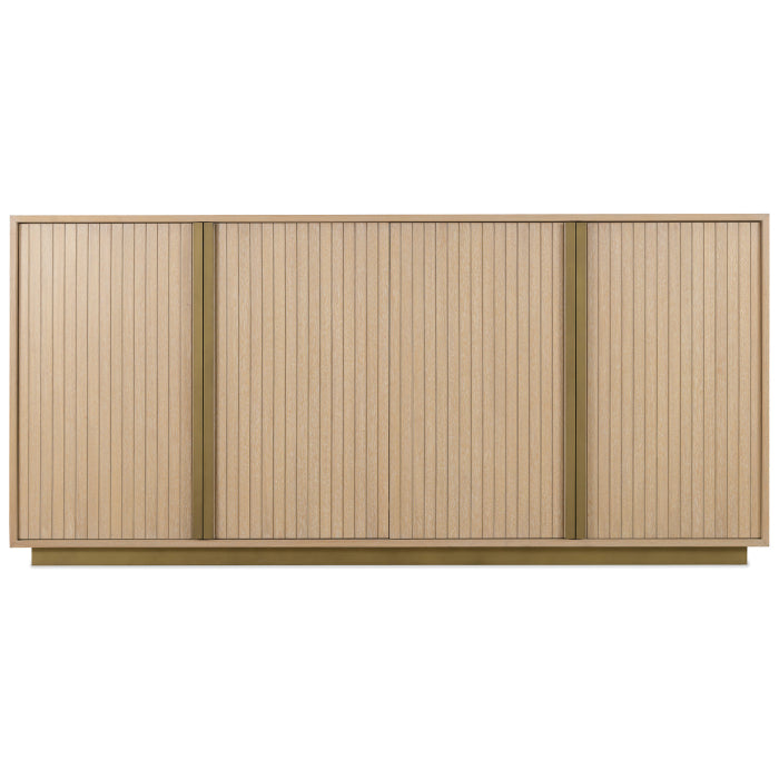 Hooker Furniture Academia fyrdörrars sideboard med handtag