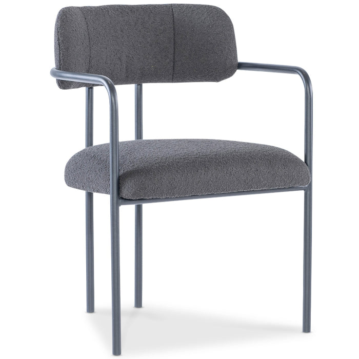 Hooker Furniture Tranquillity Nordic Arm Chair in Black - Hooker Furnishings