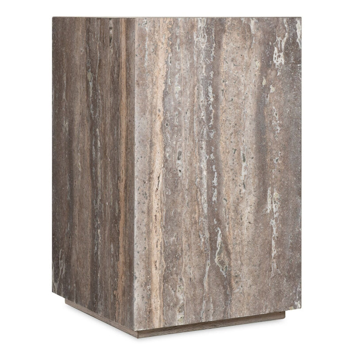 Hooker Furniture Harmony Travertine Side Table - Hooker Furnishings