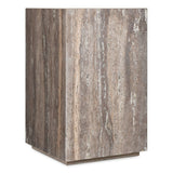 Hooker Furniture Harmony Travertine Side Table - Hooker Furnishings