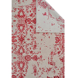 Damask ( Kaprifol röd) 300x200 cm 2