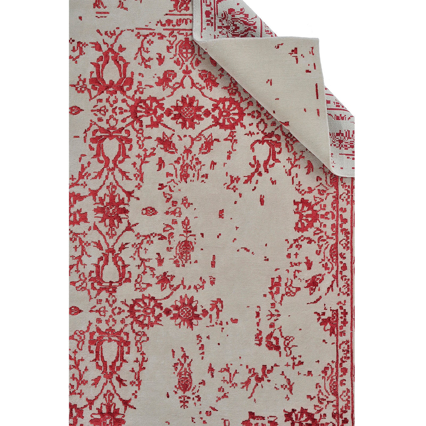 Damask ( Kaprifol röd) 300x200 cm 2
