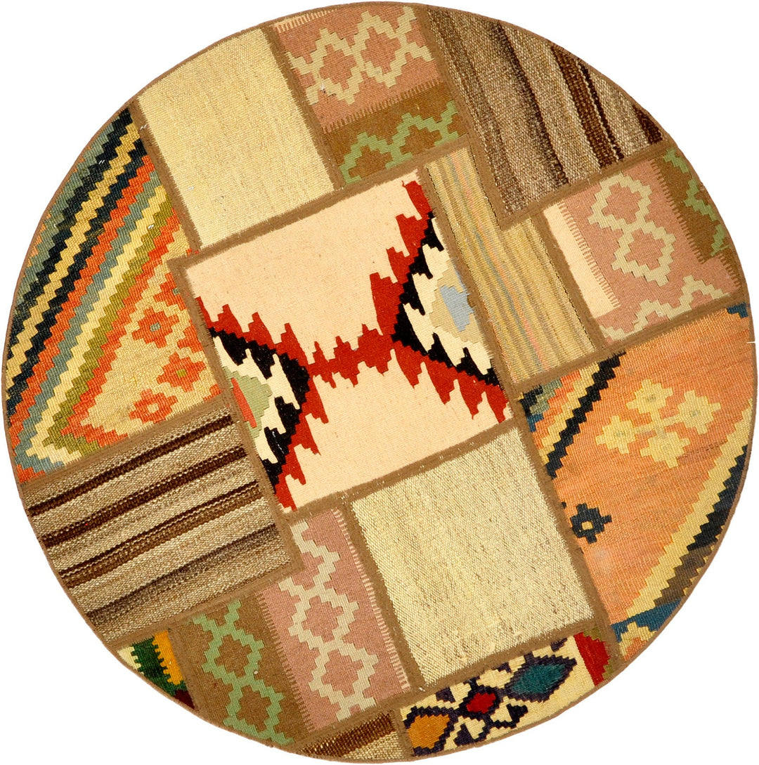 Patchwork Kilim 100x100 cm