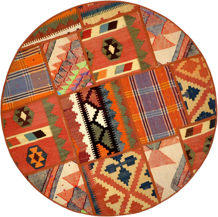 Patchwork Kilim 100x100 cm