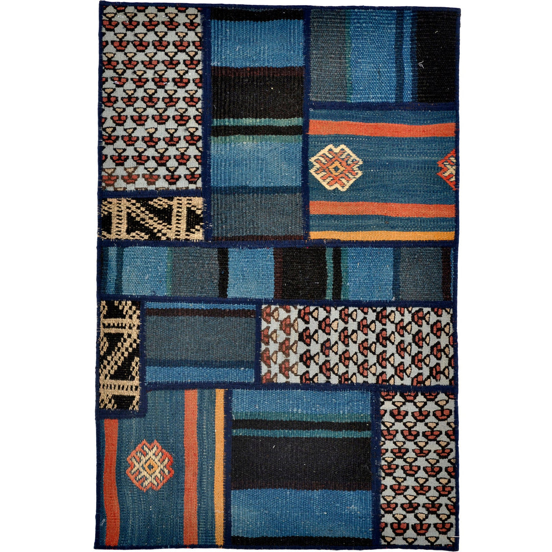 Patchwork Kilim 90x60 cm