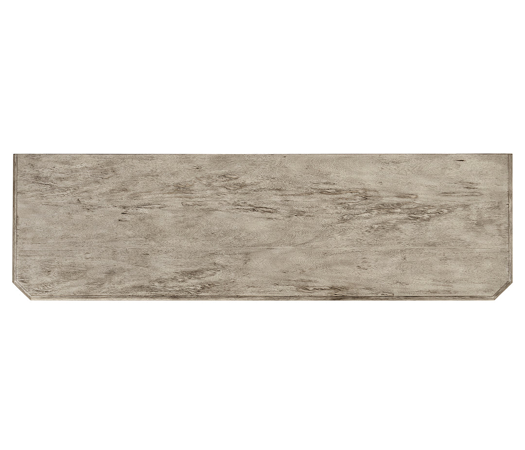 64" Rustic Grey Three Door Sideboard - Jonathan Charles